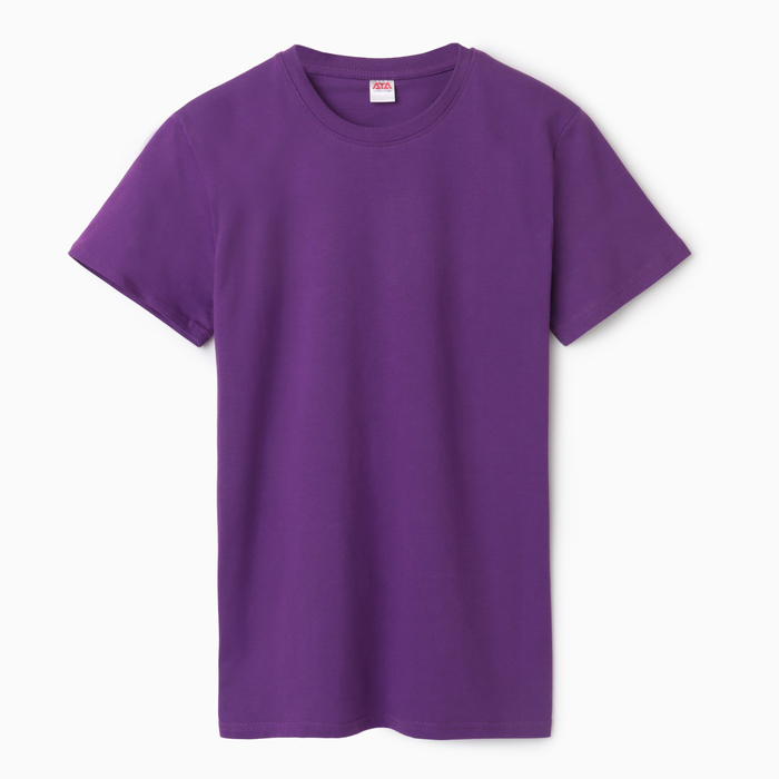 Футболка женская, цвет фиолетовый, размер 48