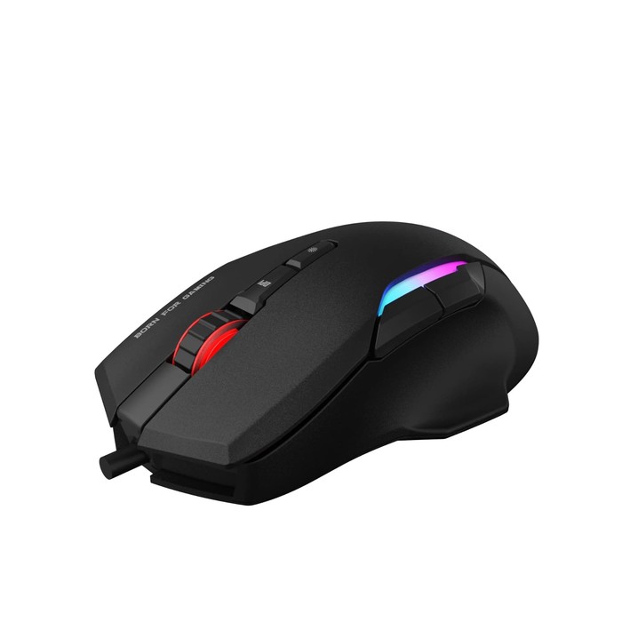 фото Мышь marvo g945, игровая, проводная, оптическая, rgb, 10000 dpi, usb, 1.8 м, чёрная