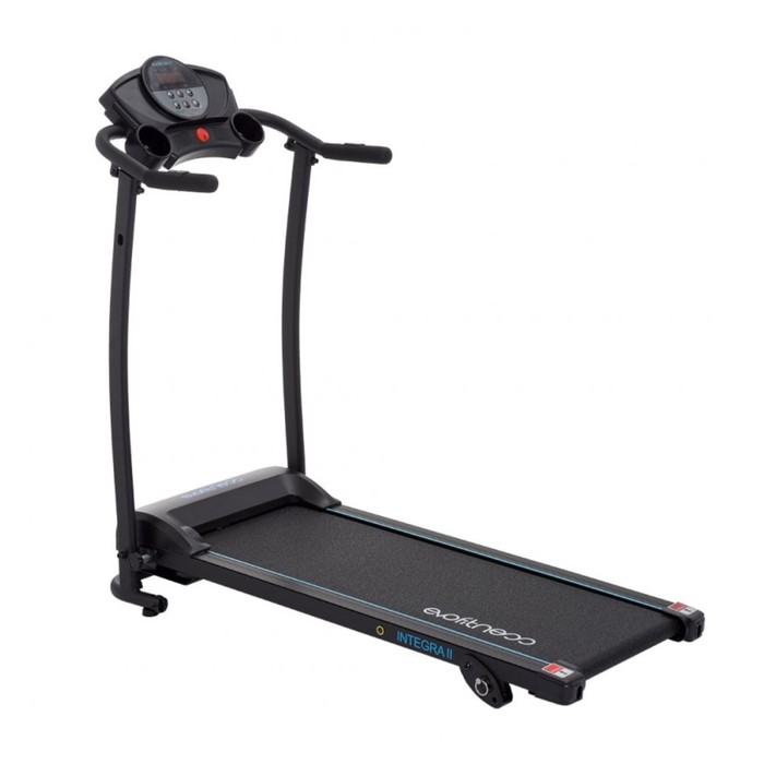 Беговая дорожка EVO FITNESS Integra II Black, коврик в комплекте