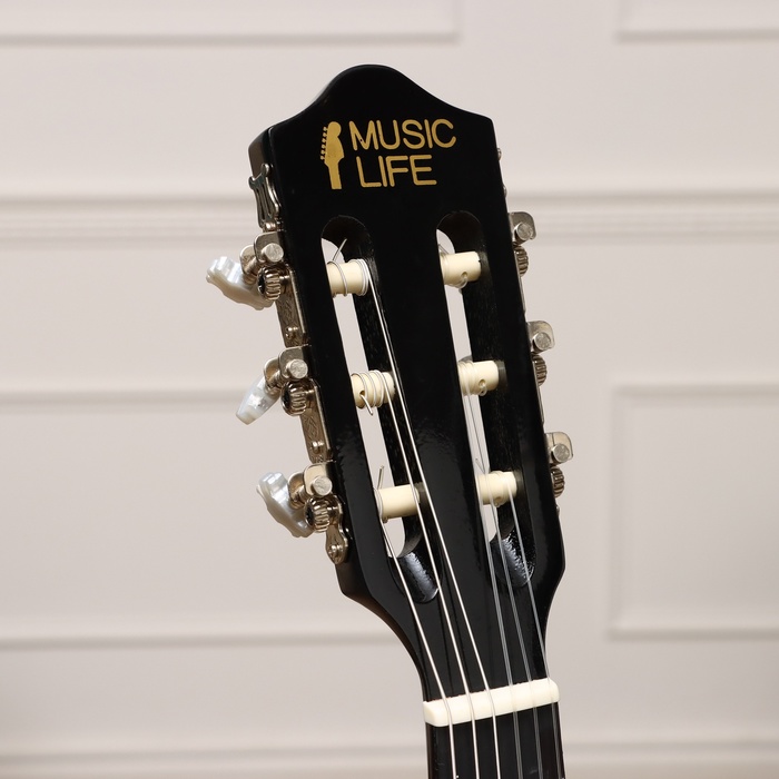 Классическая гитара Music Life QD-H34Y, черный