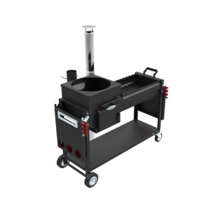 Печь-мангал Искандер-400 «Комфорт Эйр», 121 х 51,5 х 49 см