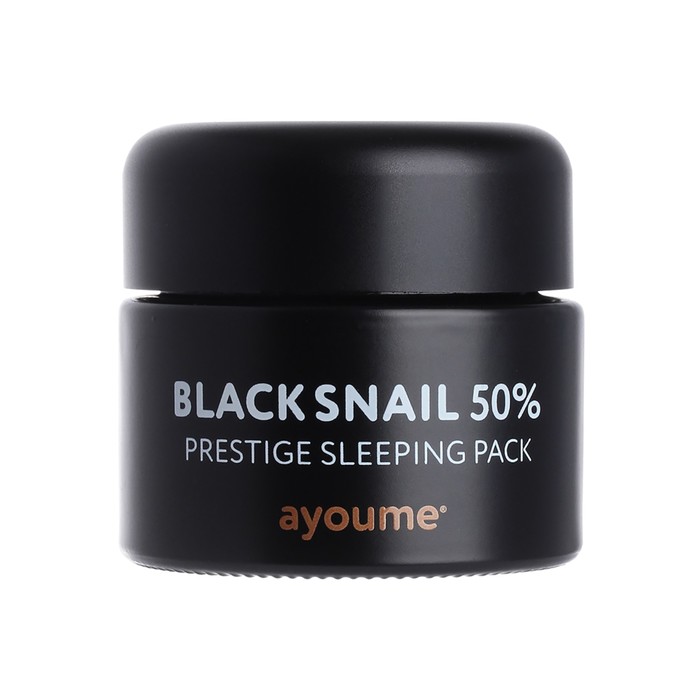 Маска для лица Ayoume Black Snail Prestige Sleeping Pack, ночная, 50 мл