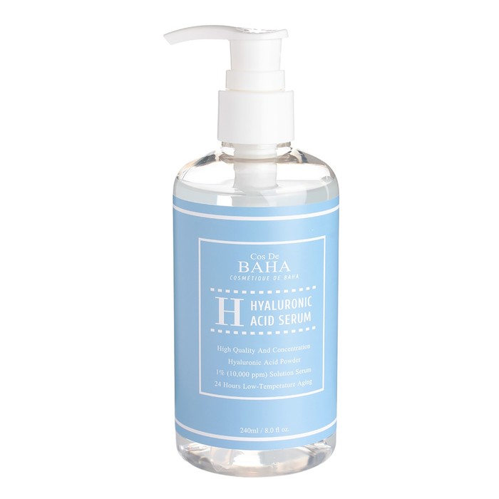

Сыворотка для лица Cos De Baha Hyaluronic Acid Serum, увлажняющая, 240 мл