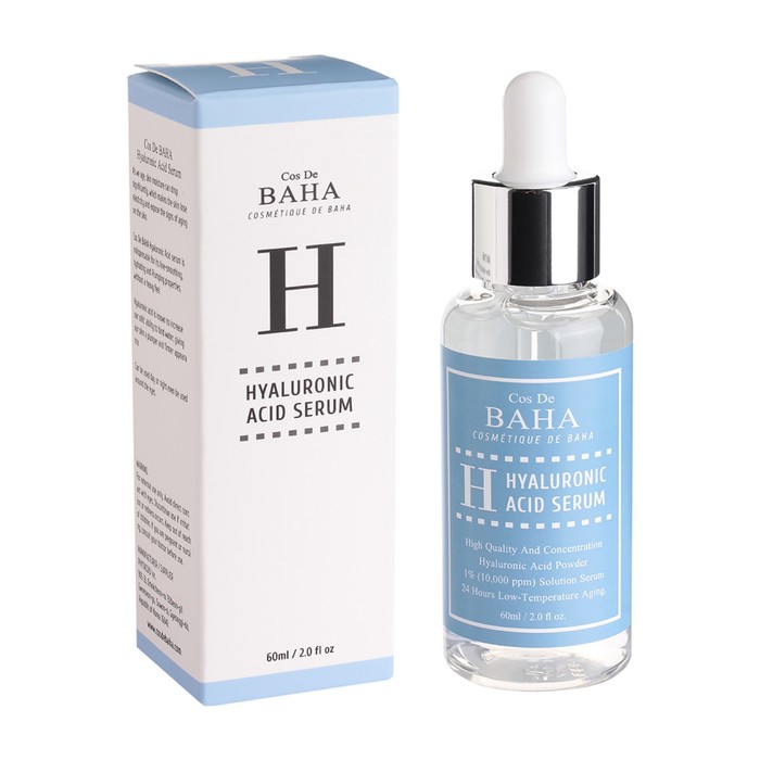 Сыворотка для лица Cos De Baha Hyaluronic Serum, увлажняющая, 60 мл