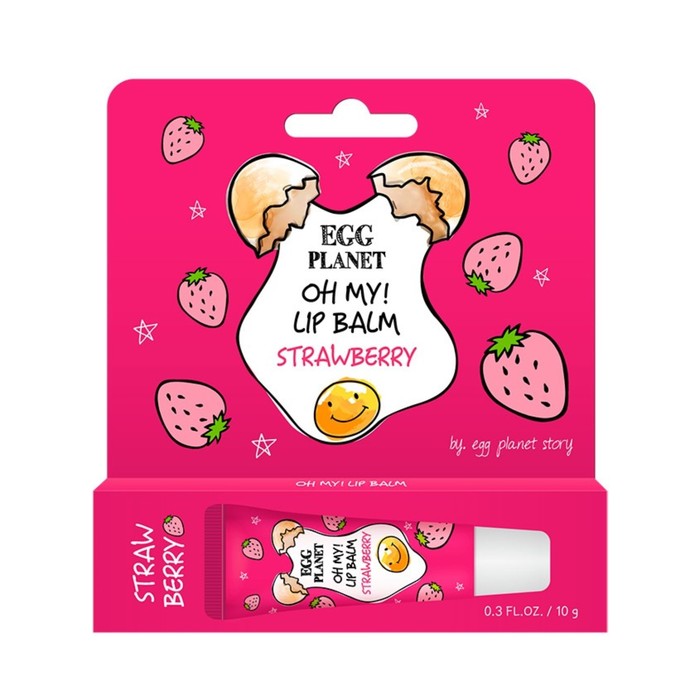 Бальзам для губ Daeng Gi Meo Ri Egg Planet Oh My Lip Balm Strawberry, 10 г