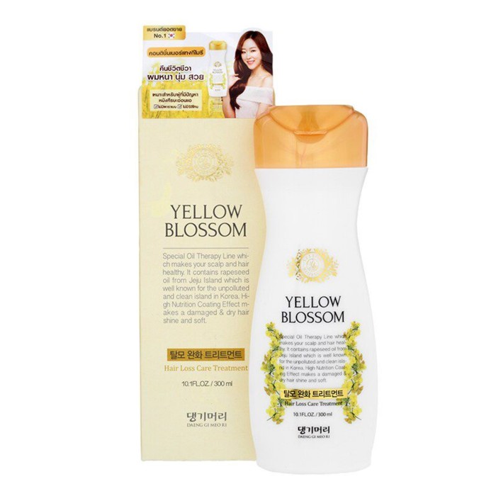Маска для волос Daeng Gi Meo Ri Yellow Blossom Anti-Hair Loss Treatment, против выпадения, 300 мл