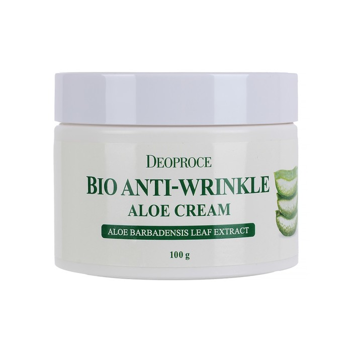 

Крем для лица с экстрактом алоэ DEORPOCE BIO ANTI-WRINKLE 100 гр