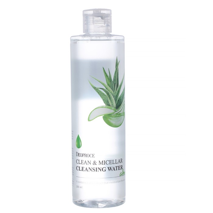 Вода мицеллярная Deoproce Clean Micellar Cleansing Water Aloe очищающая 300 мл 618₽