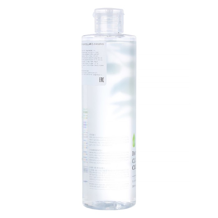 Тоник DEOPROCE CLEAN & MICELLAR CLEANSING WATER OLIVE 300 мл