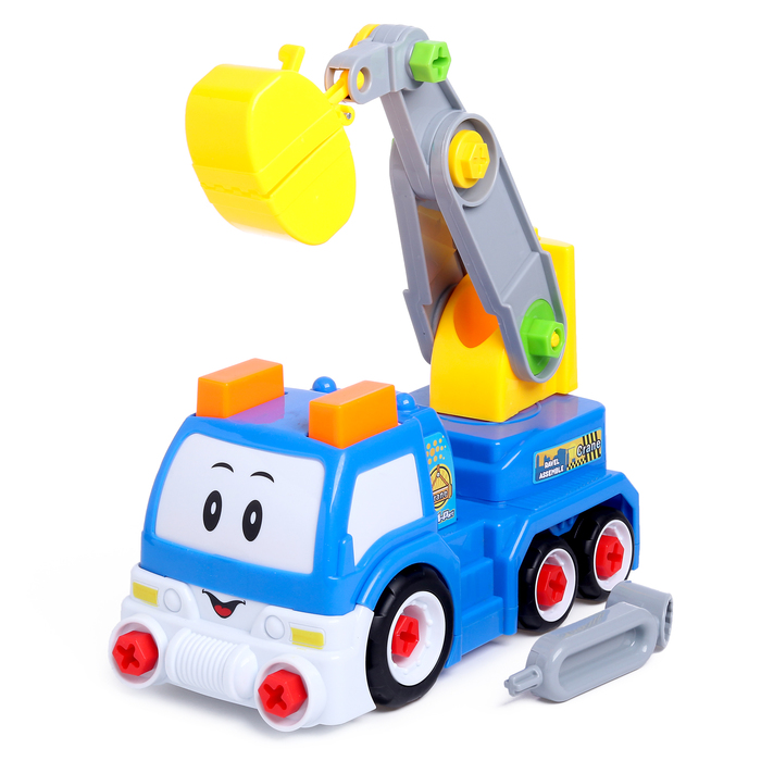 Конструктор для малышей «Строительная техника», 36 деталей