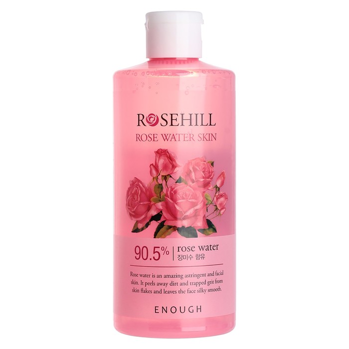 Тонер с розовой водой Enough RoseHill Water Skin 300 мл mamonde успокаивающий гель с розовой водой 300 мл