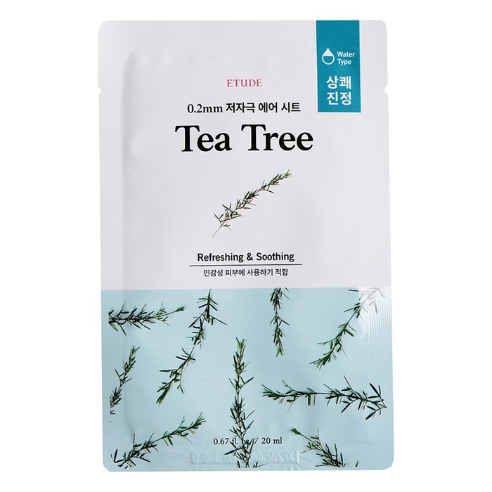 

Маска тканевая для лица Etude Tea Tree, 20 мл