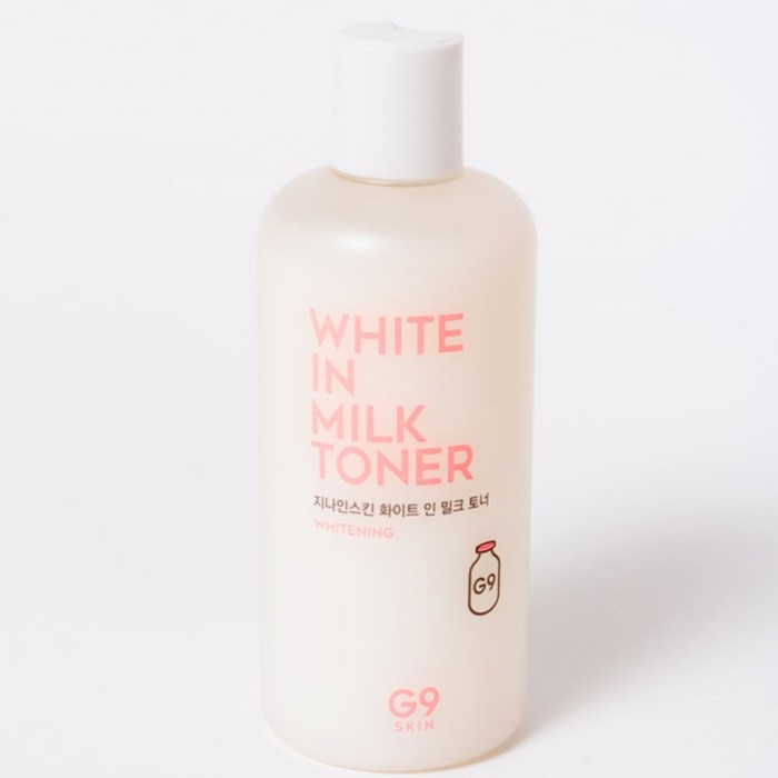 Тонер для лица осветляющий G9 White In Milk Toner 300 мл 1494₽