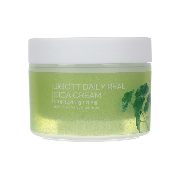 Крем для лица с азиатской центеллой Jigott Daily Real Cica Cream 150 мл