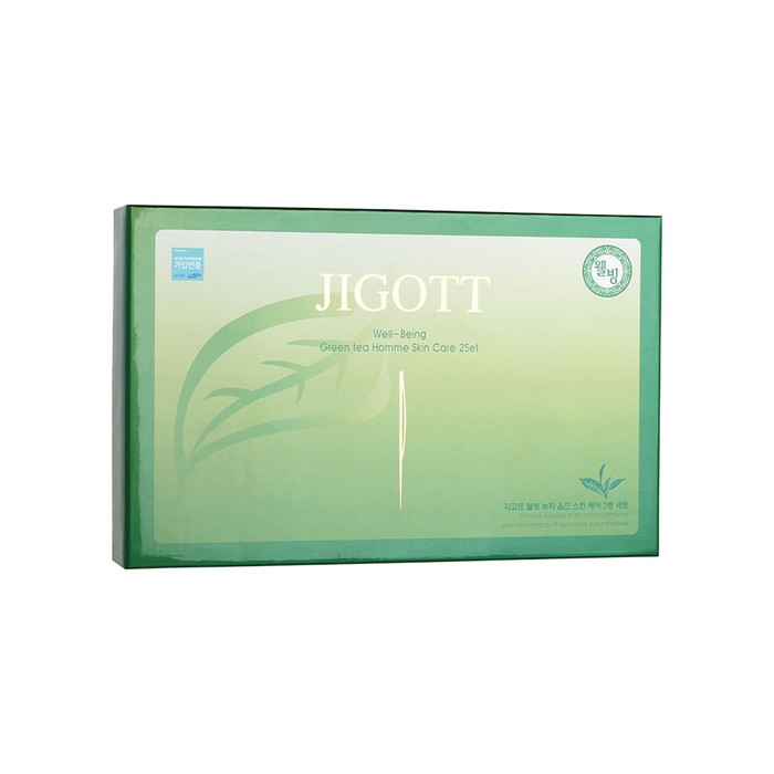 Набор уходовый для мужской кожи лица JIGOTT WELL-BEING GREEN TEA косметический набор well being green tea