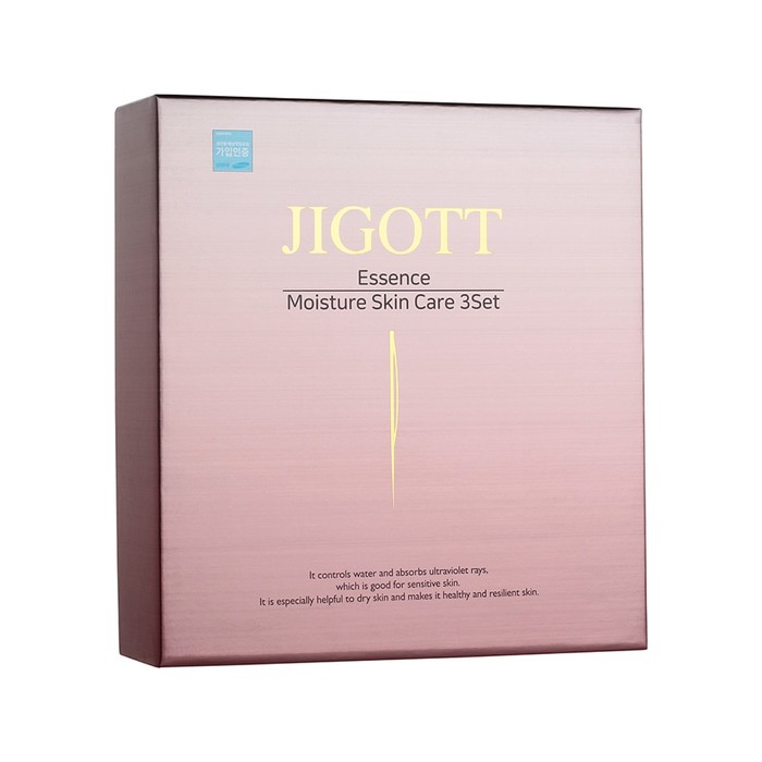 jigott набор увлажняющий для ухода за лицом essence moisture skin gare 3 set Набор уходовый увлажняющий JIGOTT ESSENCE MOISTURE SKIN CARE 3SET