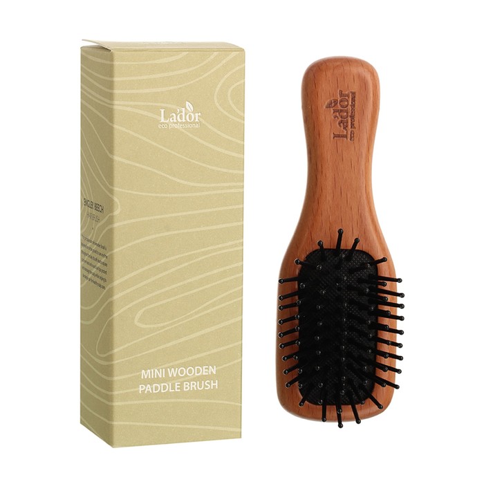 Расческа MINI WOODEN PADDLE BRUSH расческа для волос wooden paddle brush