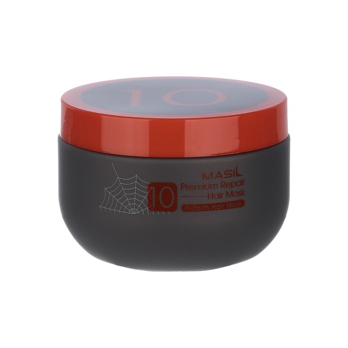 премиум маска для волос masil 10 premium repair hair mask 300 мл Маска для волос восстанавливающая MASIL 10 PREMIUM REPAIR HAIR MASK, 300 мл