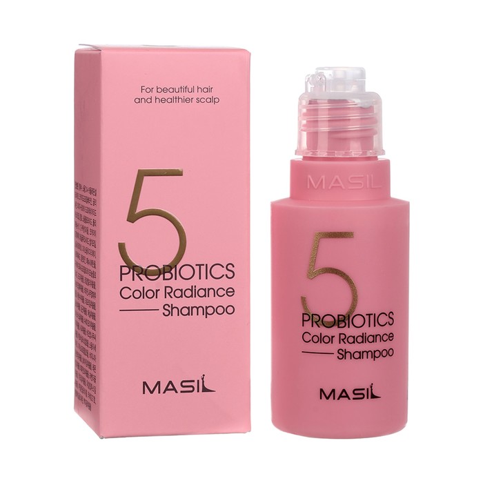 

Шампунь MASIL 5 PROBIOTICS COLOR RADIANCE SHAMPOO 50 мл