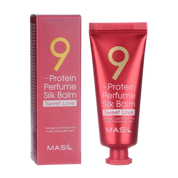 Бальзам для волос протеиновый MASIL 9 PROTEIN PERFUME SILK BALM 20 мл несмываемый протеиновый бальзам для поврежденных волос 9 protein perfume silk balm 180 мл