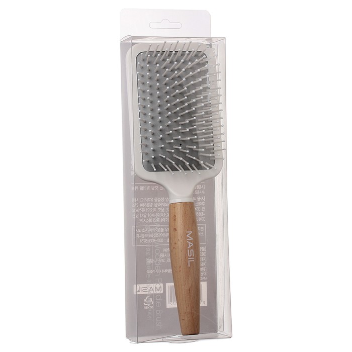 Расческа MASIL WOODEN PADDLE BRUSH расческа для волос wooden paddle brush