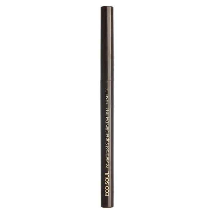 

Подводка для глаз тонкая Eco Soul Powerproof Super Slim Eyeliner BK02 Ash Black 0,1гр