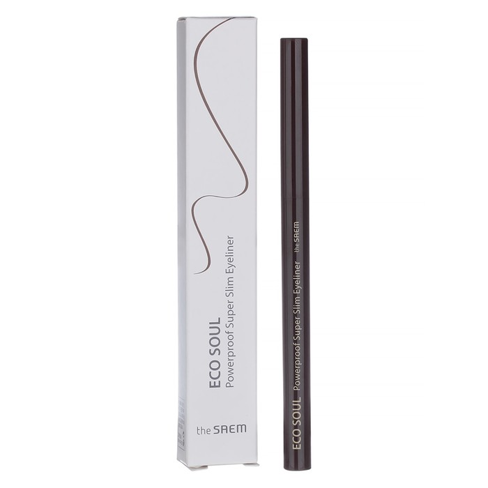 

Подводка для глаз тонкая ECO SOUL Powerproof Super Slim Eyeliner BR01_C 0,1 гр