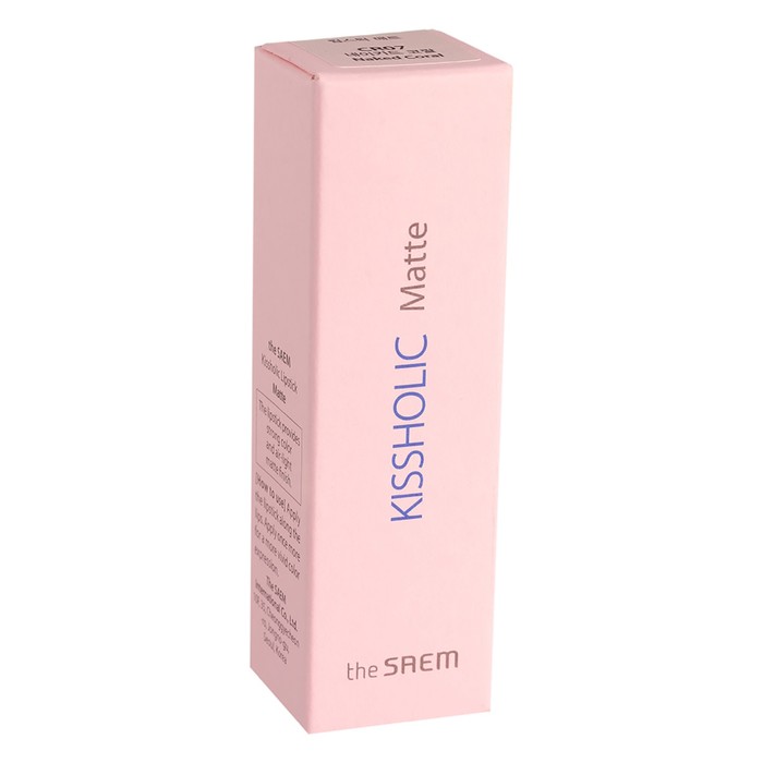 

Помада Kissholic Lipstick Matte CR07 Naked Coral