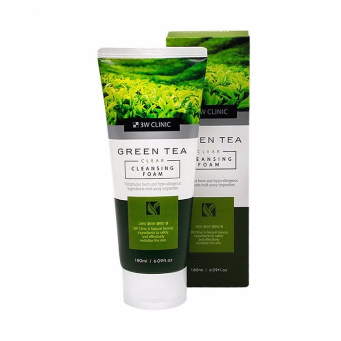 

Пенка для лица с экстрактом зеленого чая GREEN TEA CLEAR CLEANSING FOAM, 180 мл