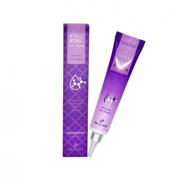 

Крем для кожи вокруг глаз с гиалуроновой кислотой HYALURONIC EYE CREAM, 40ml