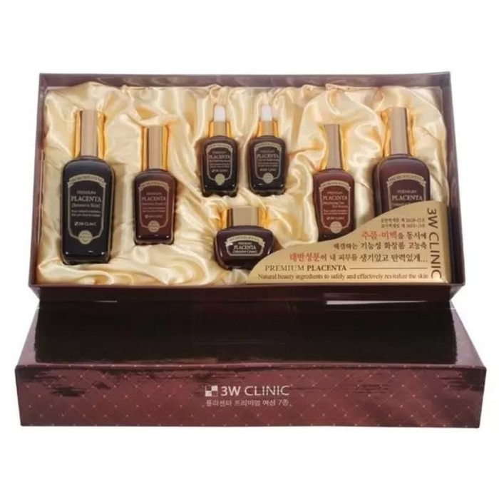 

Набор уходовой косметики с экстрактом плаценты PLACENTA 7 ITEMS SET