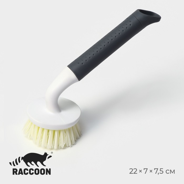 Щётка для мытья посуды Raccoon Breeze удобная ручка 2175 см ворс 25 см 179₽