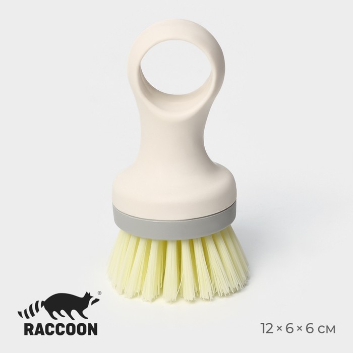 Щётка для посуды Raccoon Breeze круглая 125 см ворс 25 см 135₽