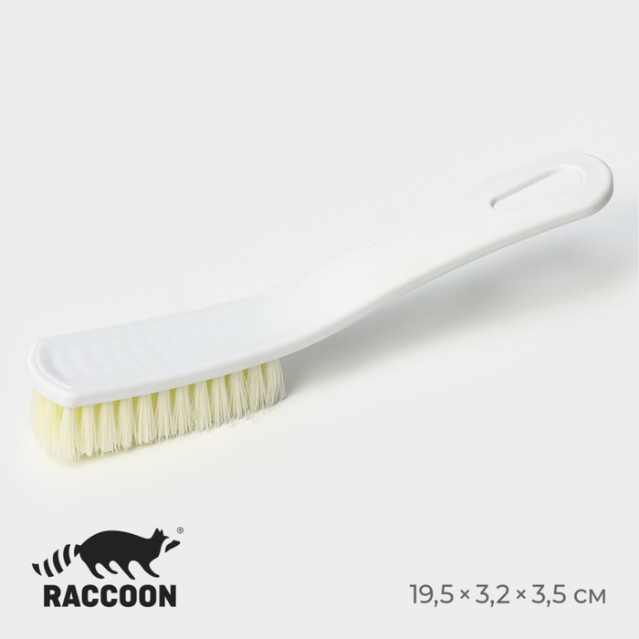 Щётка с ручкой Raccoon Breeze, 19,5×3 см, ворс 7,5×2,6×2 см