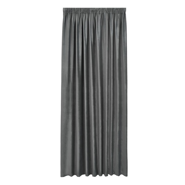 Портьера Decofest «Виолетта», размер 200x280 см, цвет серый шторы decofest портьера сатен остин 270х200 см