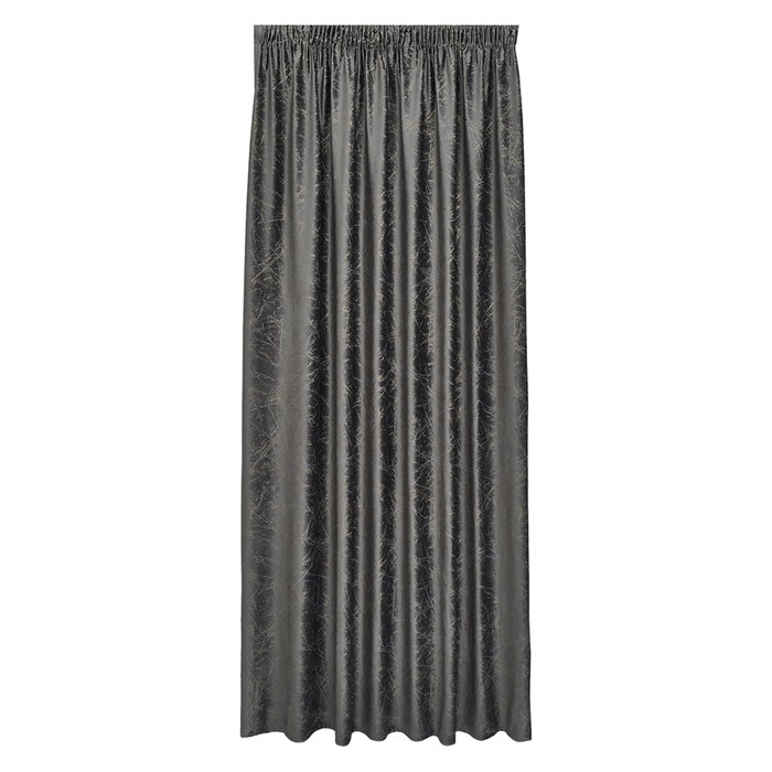 Портьера Decofest «Камео», размер 200x280 см, цвет серый шторы decofest портьера сатен остин 270х200 см