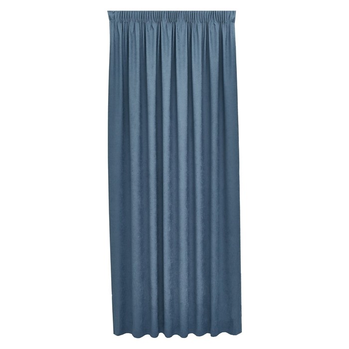Портьера «Софи», размер 200x280 см, цвет синий