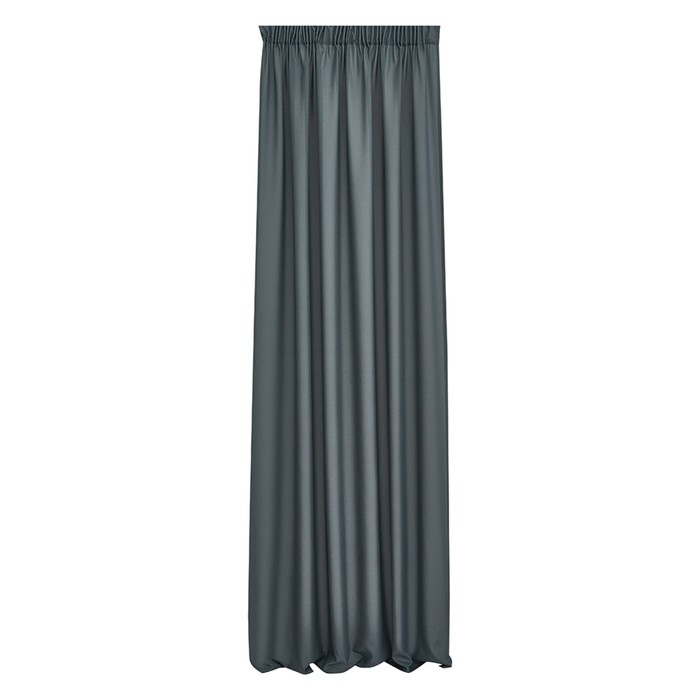 Портьера Decofest «Элис», размер 150x270 см, цвет серый шторы decofest портьера сатен остин 270х200 см