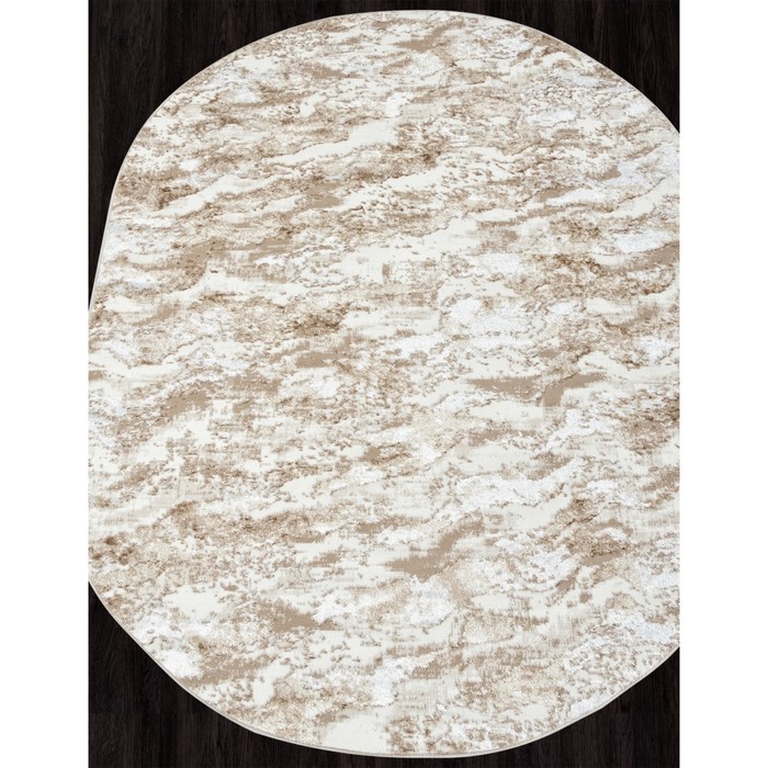

Ковёр овальный Antep db423, размер 200x290 см, цвет cream / vizon