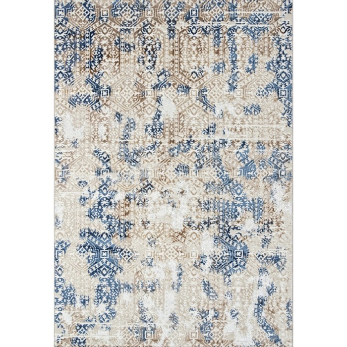 

Ковёр прямоугольный Merinos Antep, размер 160x230 см, цвет 630 cream/blue