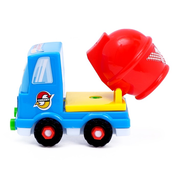 Конструктор для малышей «Строитель», 18 деталей, цвета МИКС