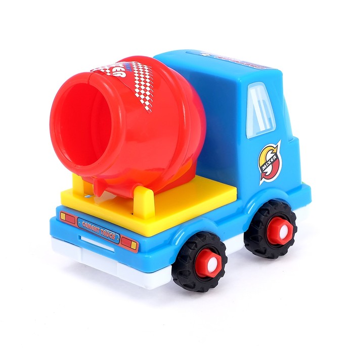 Конструктор для малышей «Строитель», 18 деталей, цвета МИКС