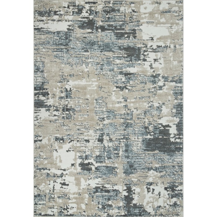 Ковёр прямоугольный Merinos Naturel, размер 100x200 см, цвет beige-blue ковёр овальный naturel d994 размер 100x200 см цвет beige blue