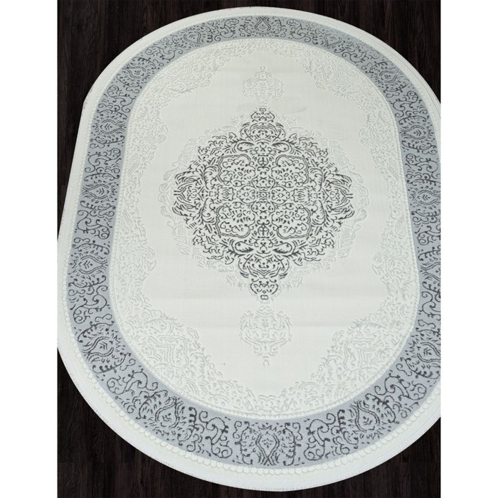 

Ковёр овальный Sahara 00759b, размер 80x150 см, цвет cream hb/grey fdy