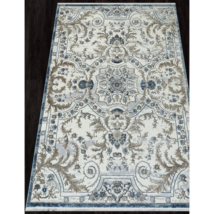 

Ковёр прямоугольный Sahara 00765a, размер 200x400 см, цвет d.blue fdy/cream hb