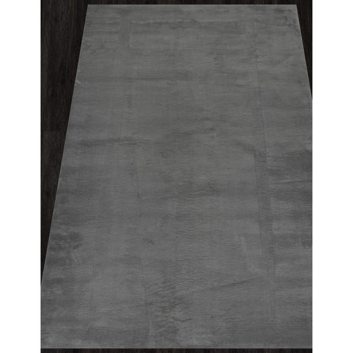 

Ковёр прямоугольный Soft rabbit solid, размер 160x230 см, цвет anthracite
