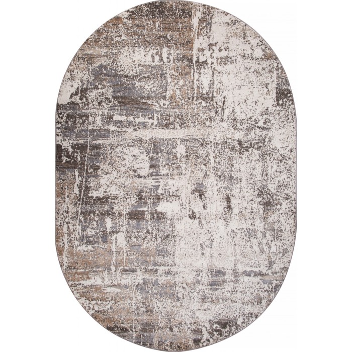 

Ковёр овальный Tornado f052, размер 150x290 см, цвет beige