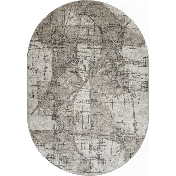 

Ковёр овальный Tornado f160, размер 80x150 см, цвет beige