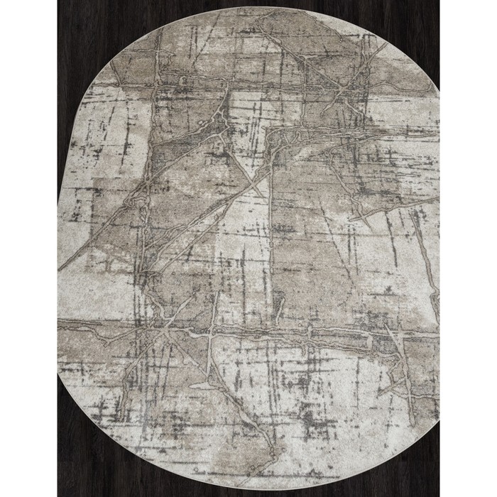 

Ковёр овальный Tornado f160, размер 150x300 см, цвет beige