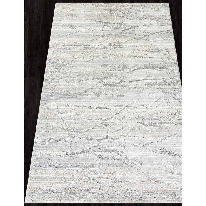 

Ковёр прямоугольный Tunis 6802b, размер 190x300 см, цвет white/l.gray